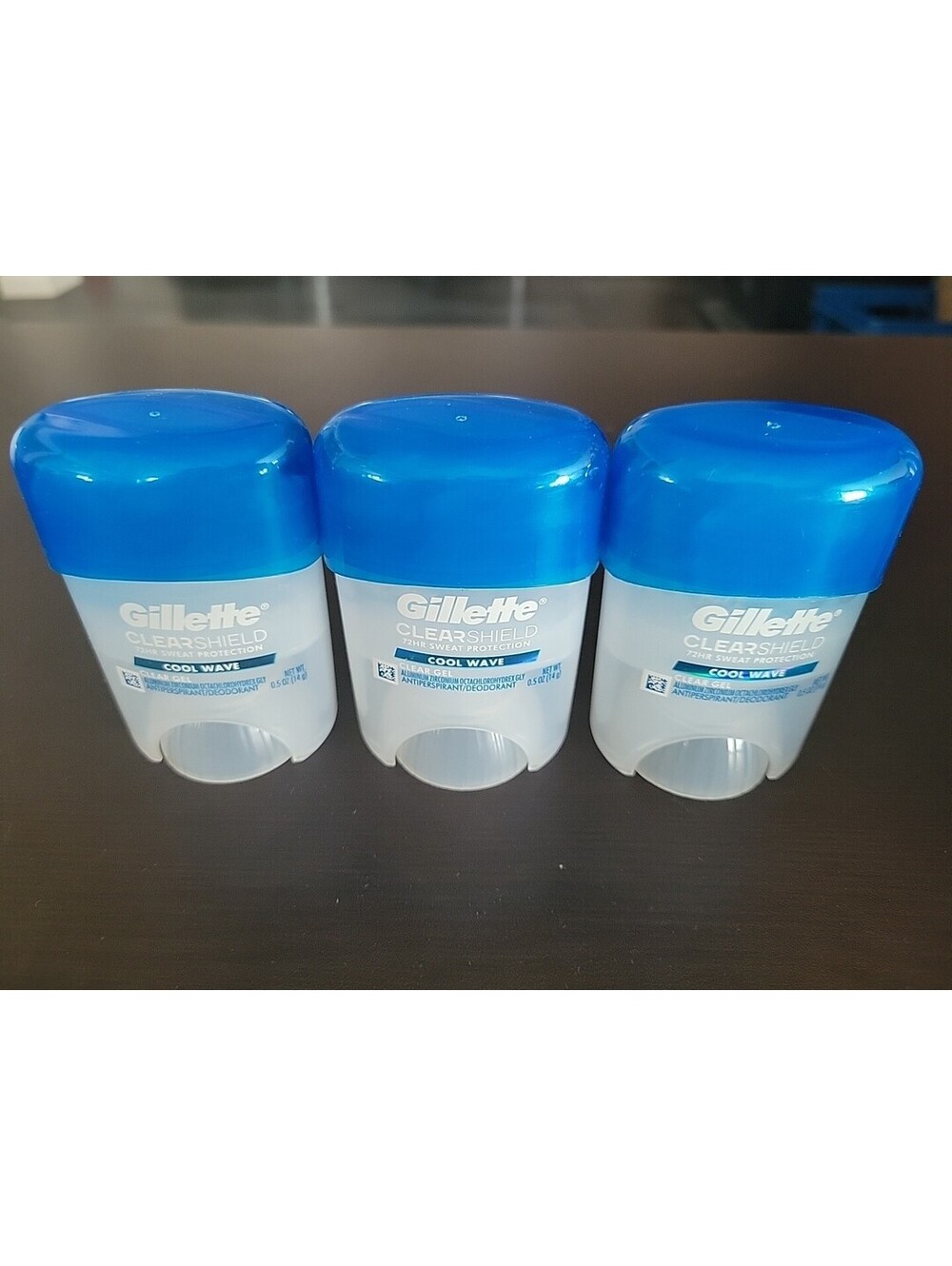 [3]Gillette Gel Antiperspirant Deodorant Cool Wave 72 Hour Protection 0.5 fl oz